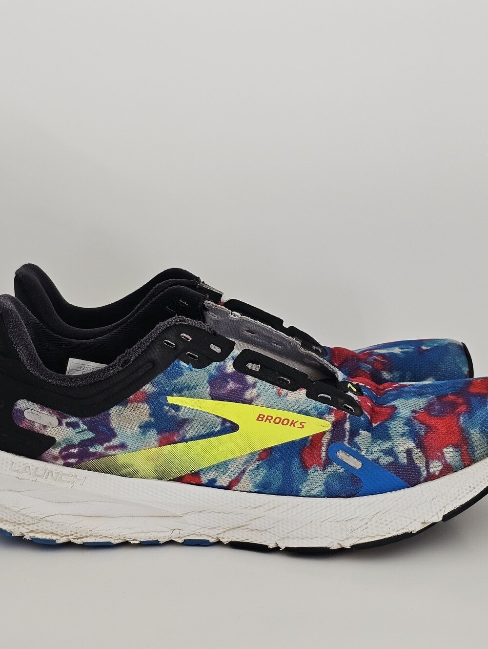 Brooks Launch 9 Run Proud Running Shoes Tie Dye Rainbow Women's Size 7.5 B - Picture 5 of 12